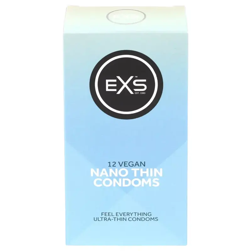 12 Vegan Nano Thin Condoms