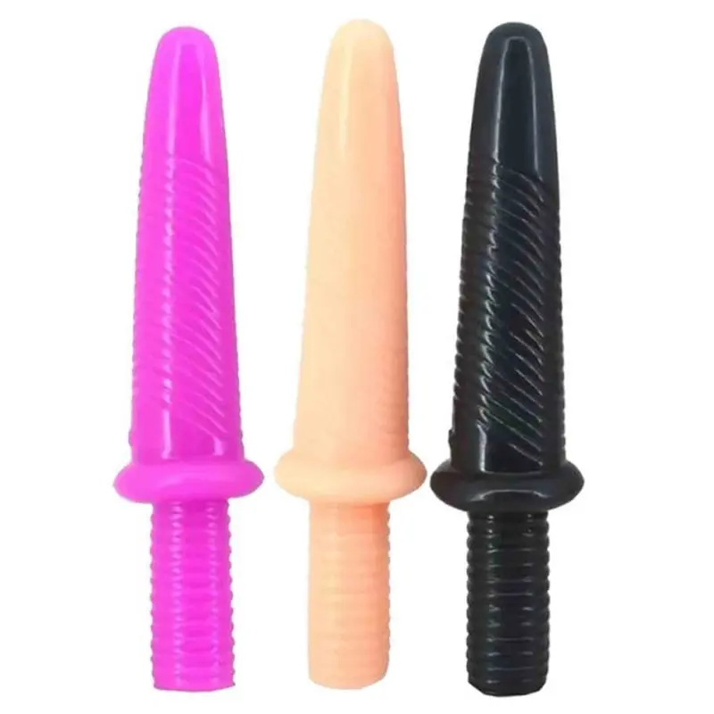 31.5cm Screw Dildo with Handle Anal Plug