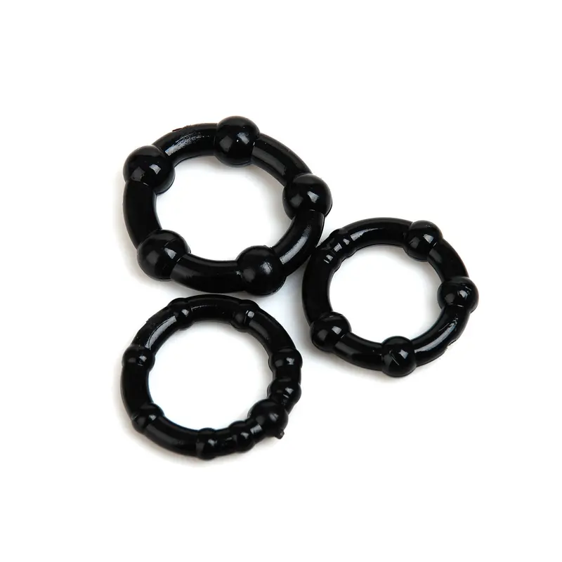 3pz Silicone Cock Ring set