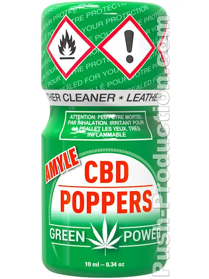 A-Green Power 10ml - Popper Isopentile con Aroma Canapa (Made in France)