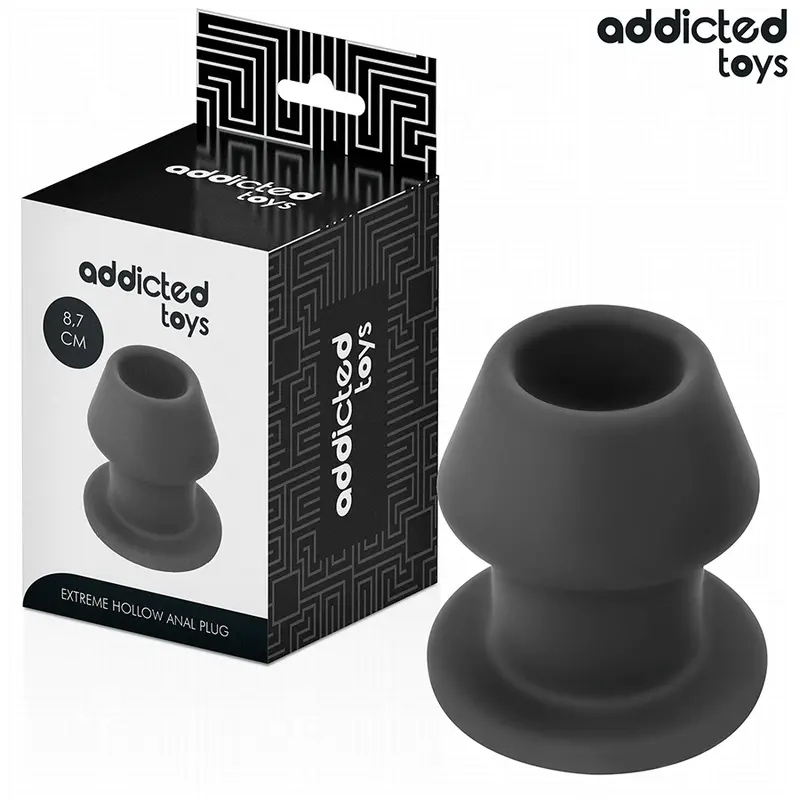 ADDICTED TOYS - EXTREME HOLLOW ANAL PLUG TAGLIA M 8,7 CM