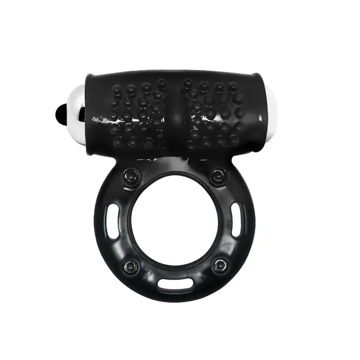 Anello Fallico Vibrante con Texture Stimolante – Anello Vibrante