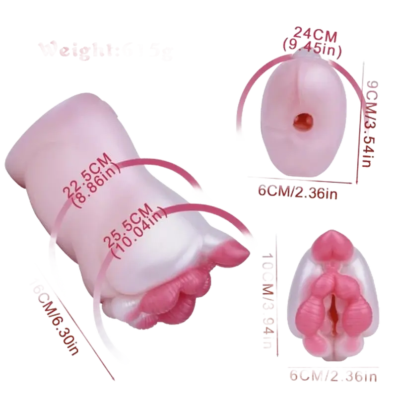 Banshee-wombat Masturbator for men