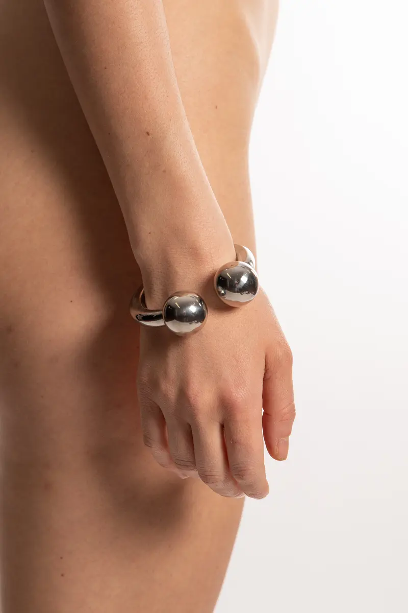 Barbell Bracciale Circolare in Acciaio