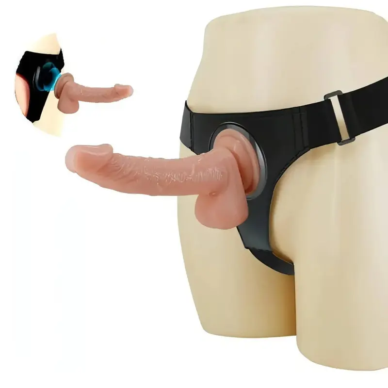 Beginner Strapon Set Harness Con Dildo