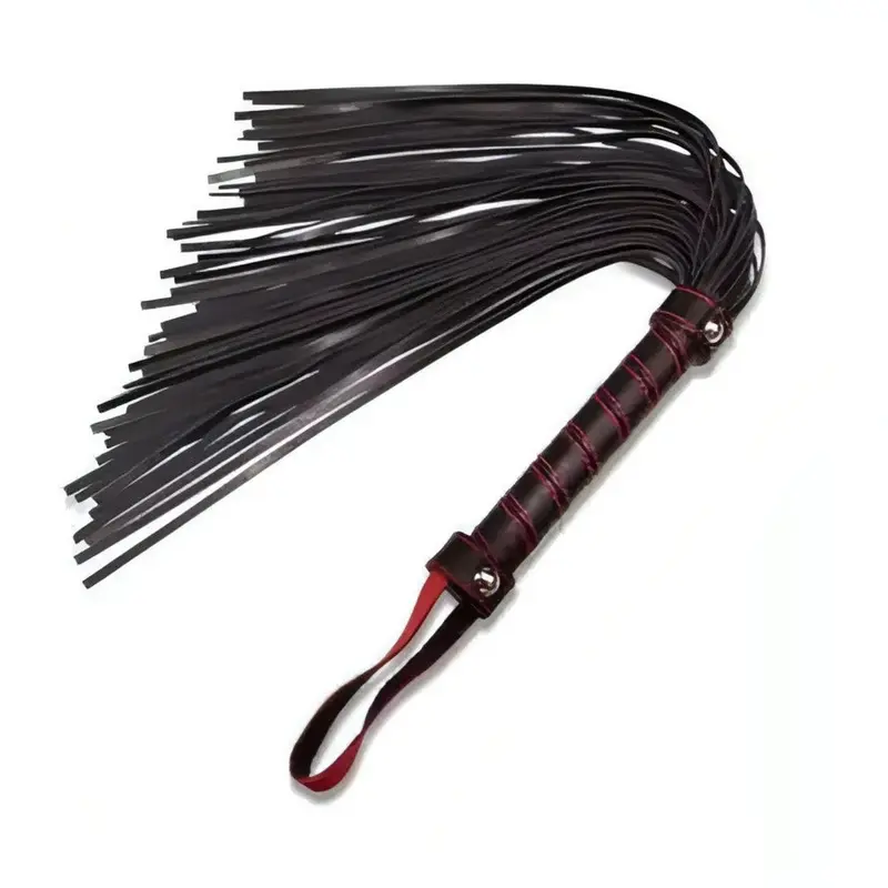 Beginners Flogger in Ecopelle Nera 45 cm
