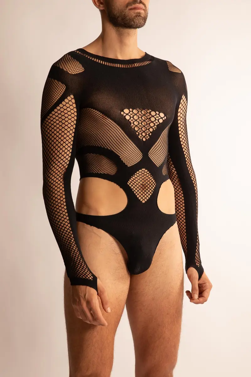 Body a Manica Lunga da Uomo
