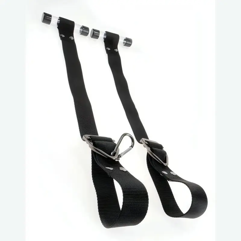 Bondage Door Cuffs - Black