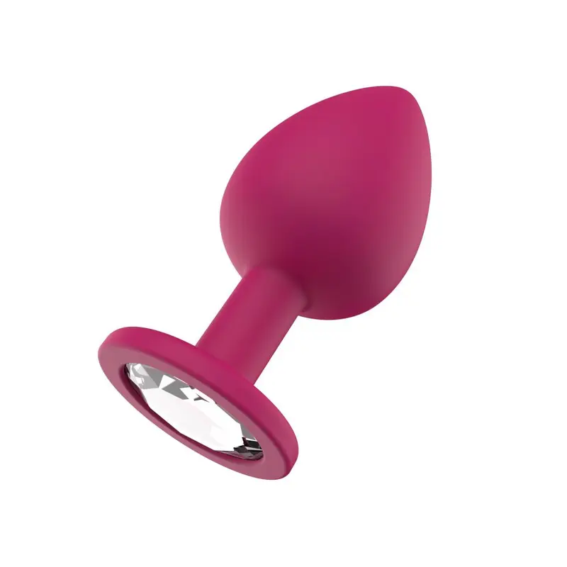 Booty Jewel Fucsia – Plug Anale Gioiello in Silicone
