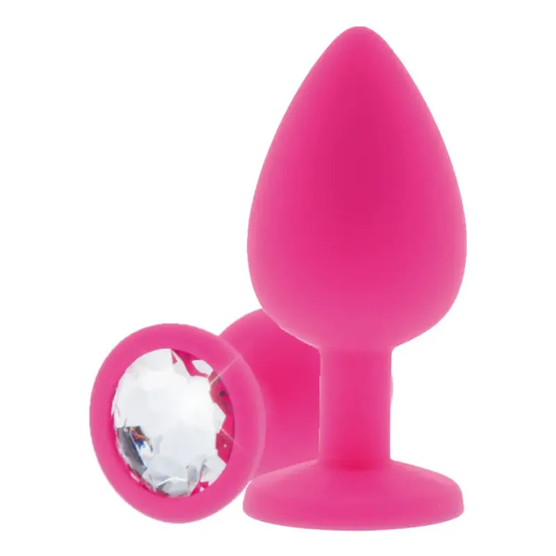 Booty Jewel Pink – Plug Anale Gioiello in Silicone