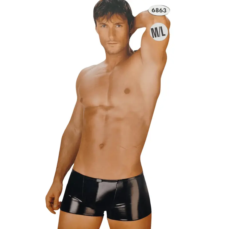 Boxer Nero Lucido – Intimo Uomo