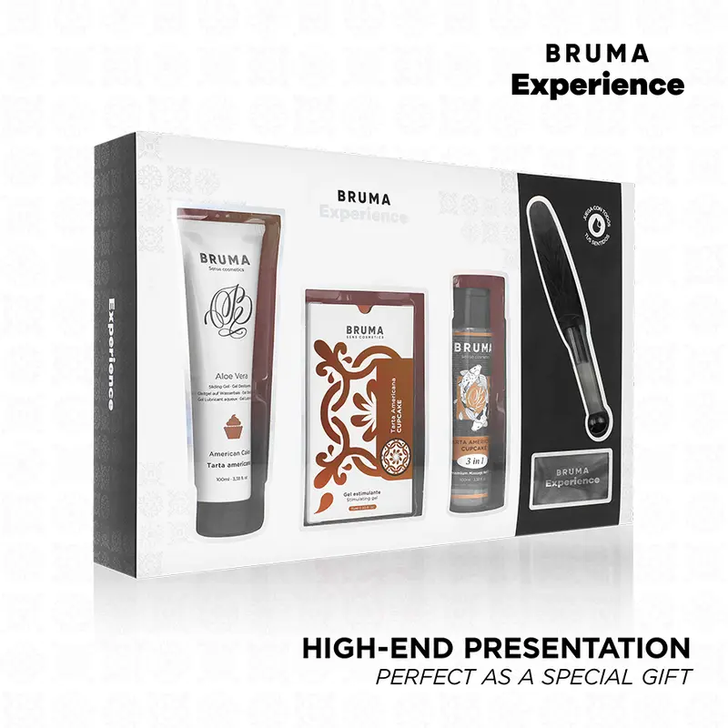 BRUMA XPERIENCE - KIT TENTAZIONE DOLCE AMERICANA CON POTENZIATORE DI ORGASMO