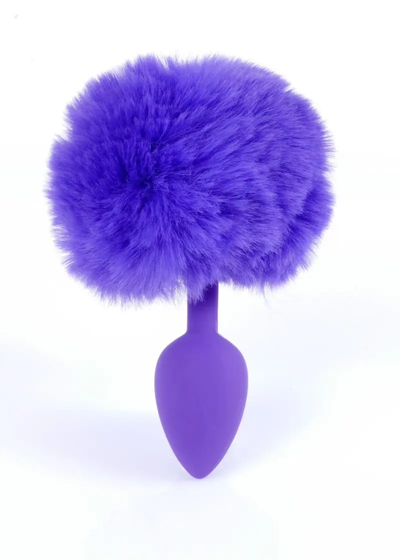 Bunny Tail in Silicone con PomPom – Plug Anale con Coda