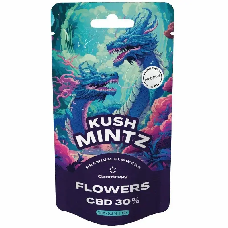 Canntropy Kush Mintz CBD 30% - Fiori Premium (3g)