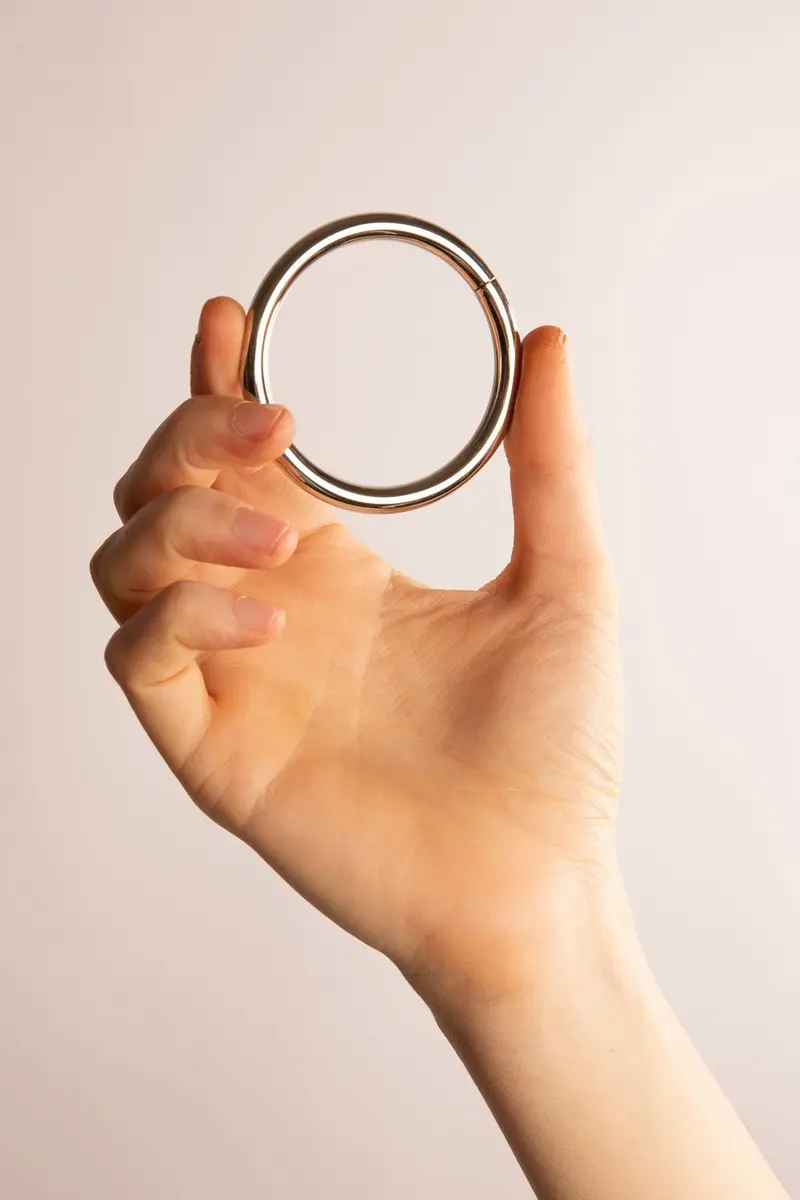 Cock Ring in Metallo Large