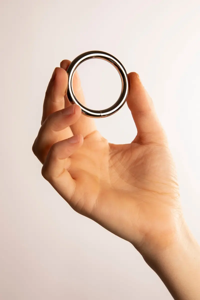 Cock Ring in Metallo Medium