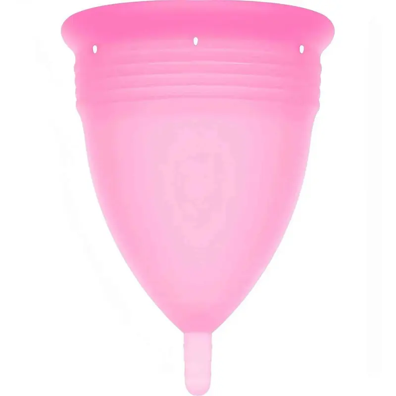 Coppetta Mestruale in Silicone 100% Anallergico - Taglia L, Rosa
