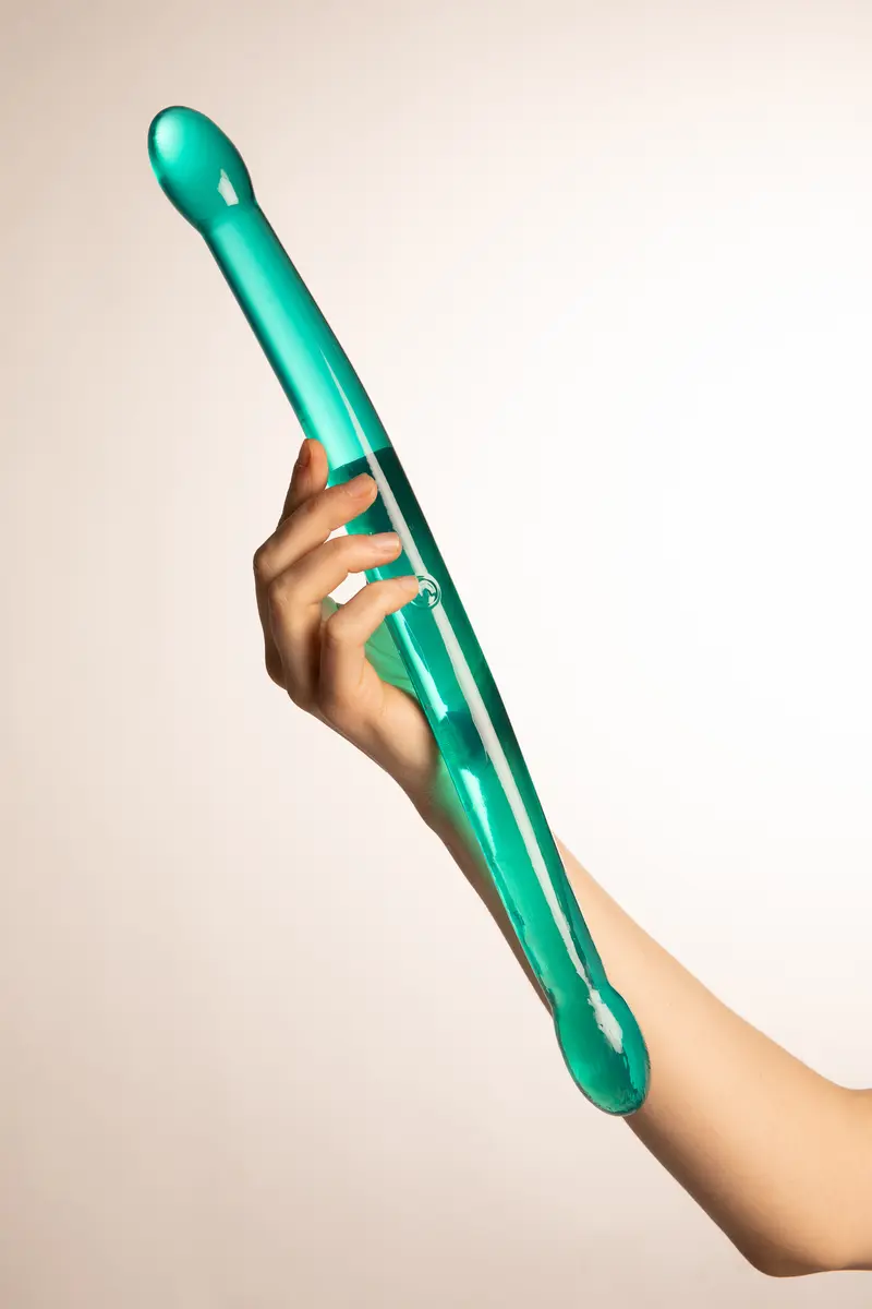 Crystal Clear Doppio Dildo