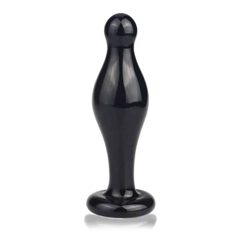 Dildo Anale in Vetro a Diametro Graduale
