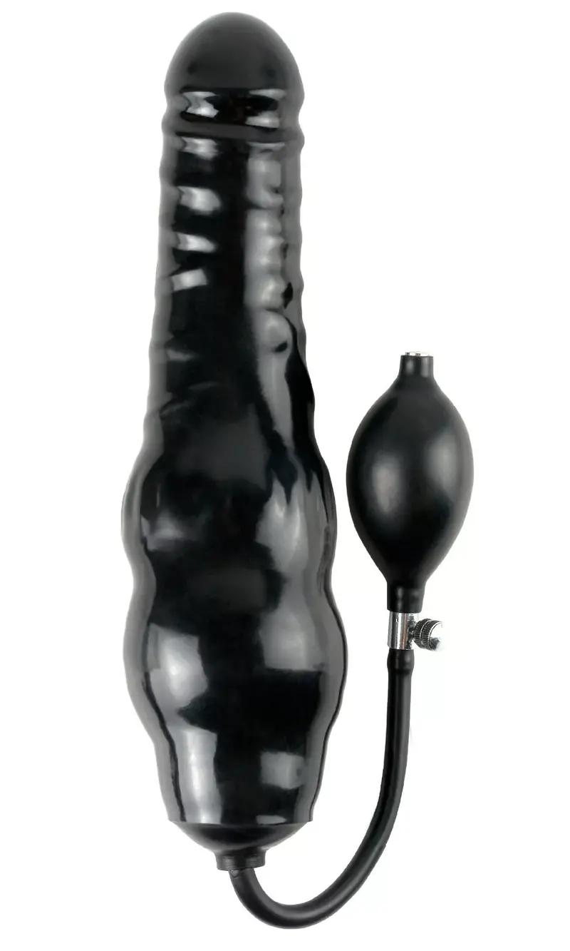 Dildo Anale Nero Gonfiabile – Plug Anale