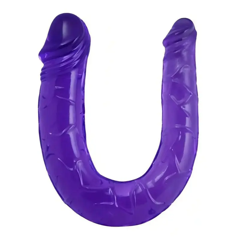 Dildo Anale/Vaginale in Jelly morbido – Dildo Doppio da 30 cm
