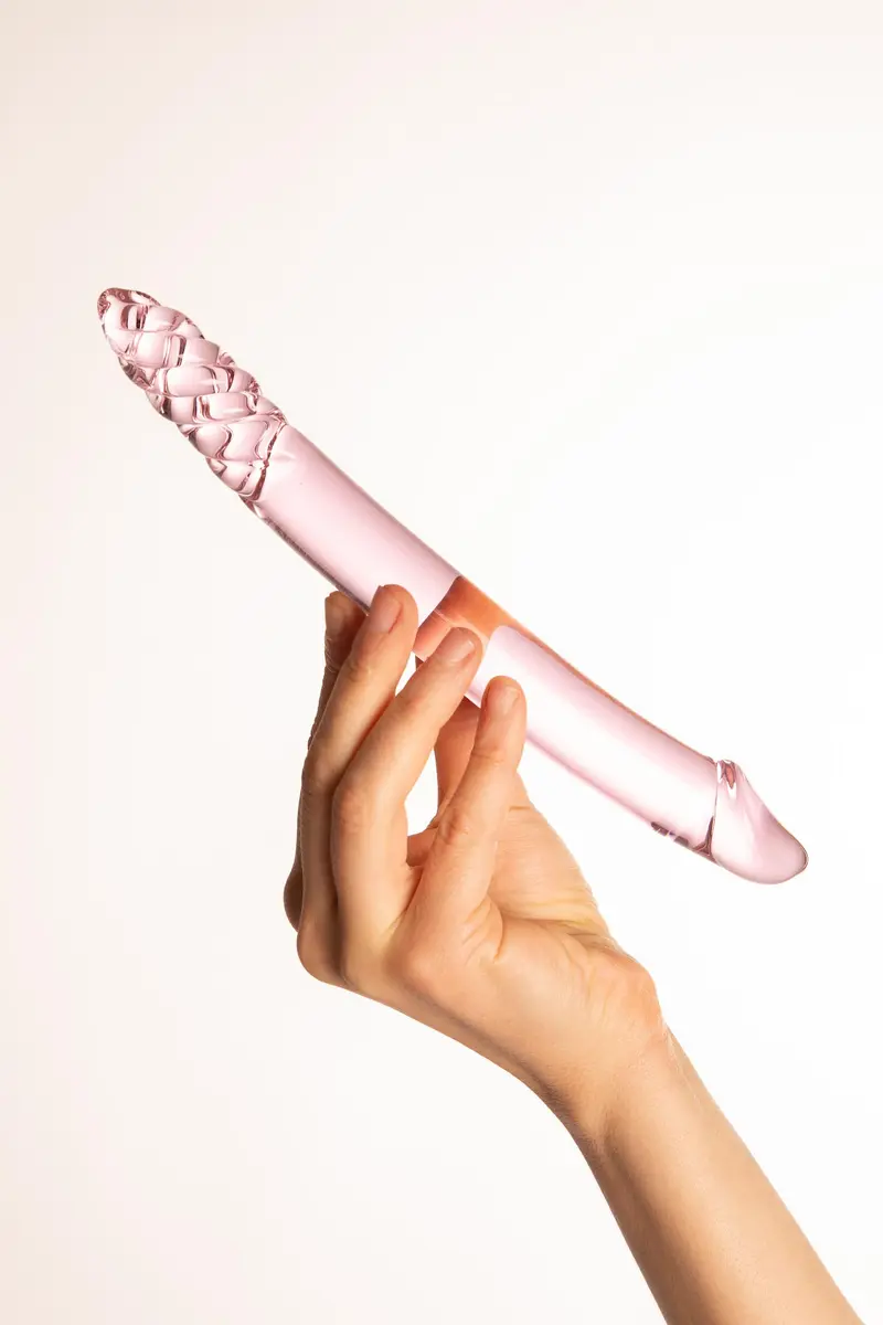 Dildo Doppio in Vetro