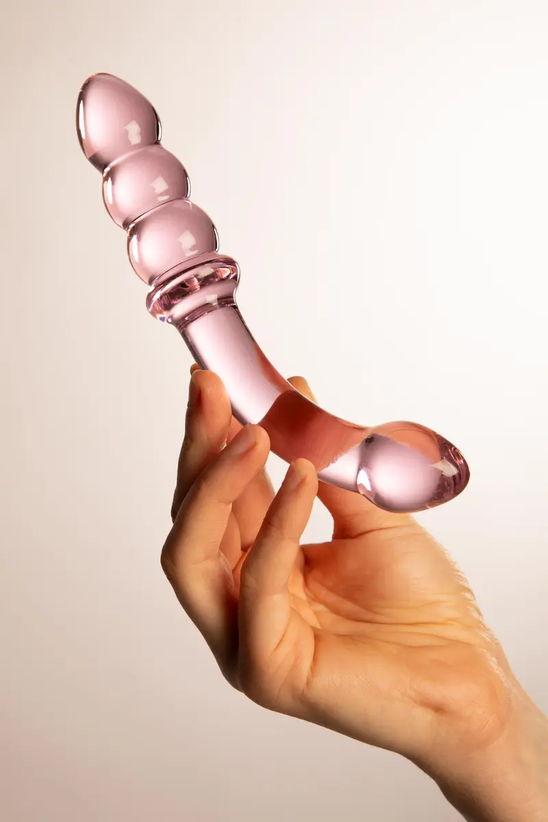 Dildo Doppio in Vetro