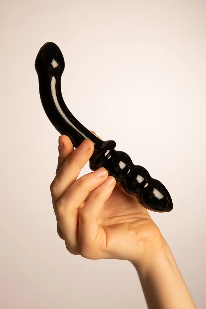 Dildo Doppio in Vetro