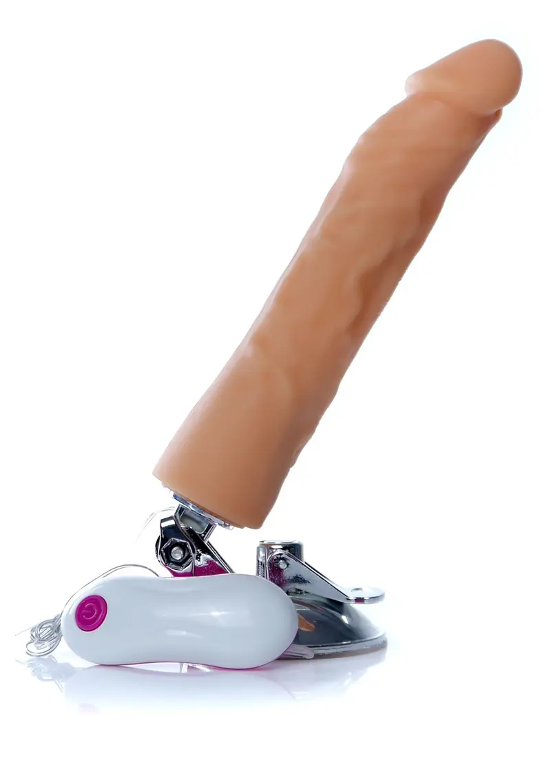Dildo Realistico con Ventosa Reclinabile – Dildo con Ventosa