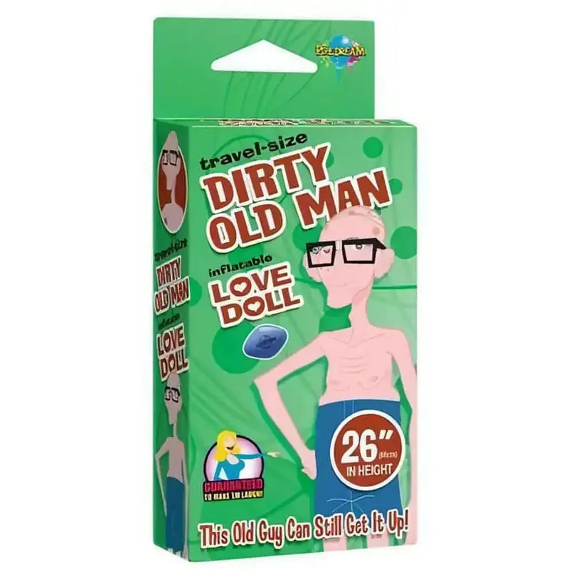 Dirty Old Man – Bambolotto Gonfiabile Divertente e Realistico