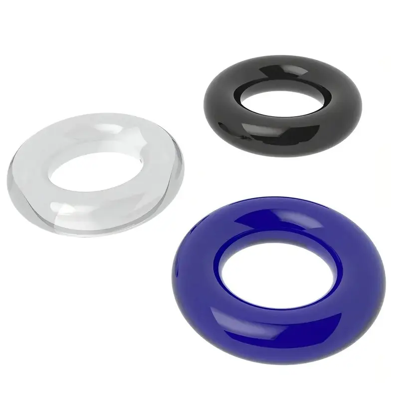 Donut Rings Set – 3 Anelli Fallici Per Un Piacere Duraturo e Intenso
