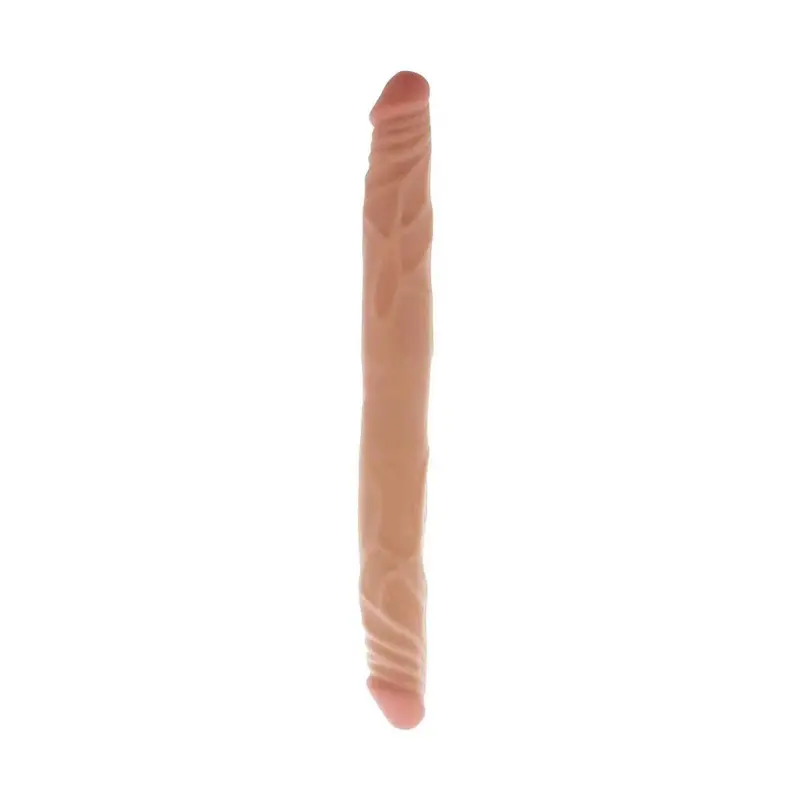 Double Dong Realistico 14 inch - Rosa Carne