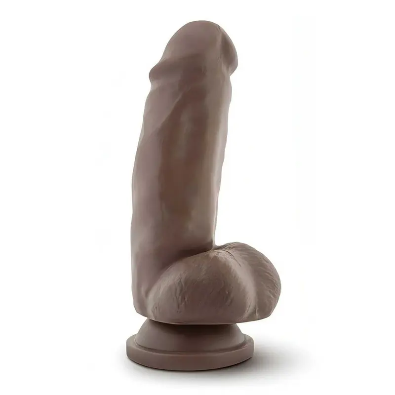 Dr. Skin Realistic Cock 7" - Nero – Realismo e Piacere Avvolgente