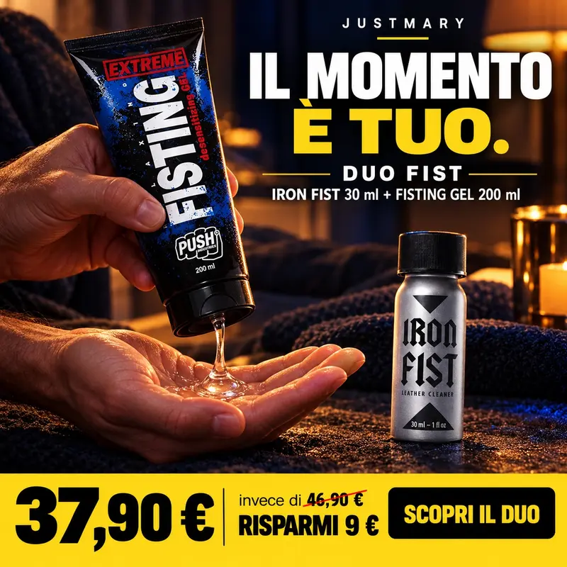 Duo Fist - Popper Iron Fist Amyl 24ml + Eros Fisting Gel 200ml