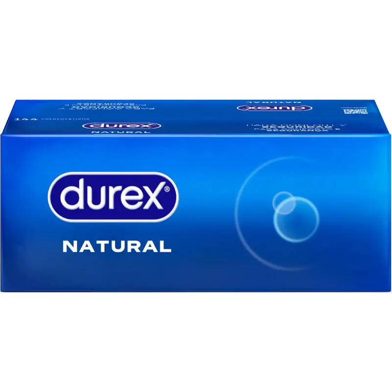 DUREX - PRESERVATIVI NATURALI 144 UNITÀ