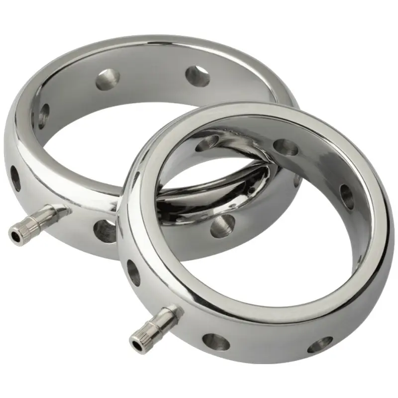 ELECTRASTIM - ANELLO ELETTROMAGNETICO PER PENE IN METALLO PRESTIGE 46 MM