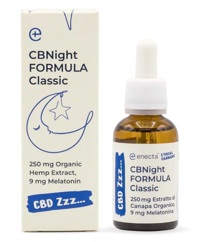 Enecta CBNight Formula Classic 30ml con Melatonina