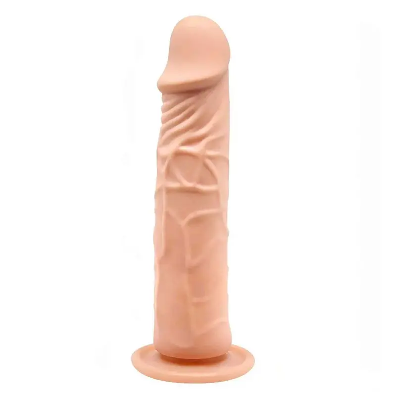 Fallo Realistico 20 cm Rosa Carne – Ventosa Potente e Design Naturale
