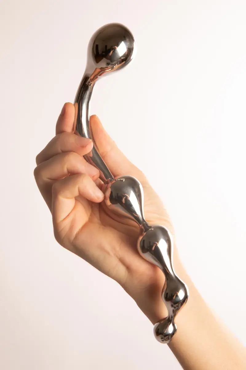 Flow+Bulb Stimolatore in Acciaio
