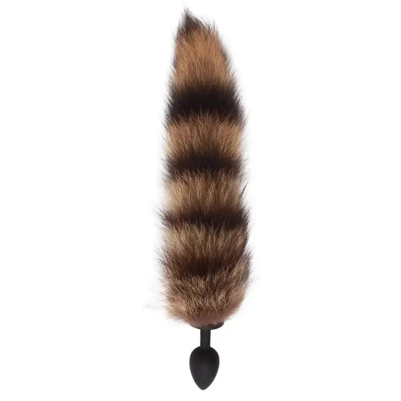 Foxy Anal Tail Plug – Plug Anale con Coda Nera per Giochi Seducenti