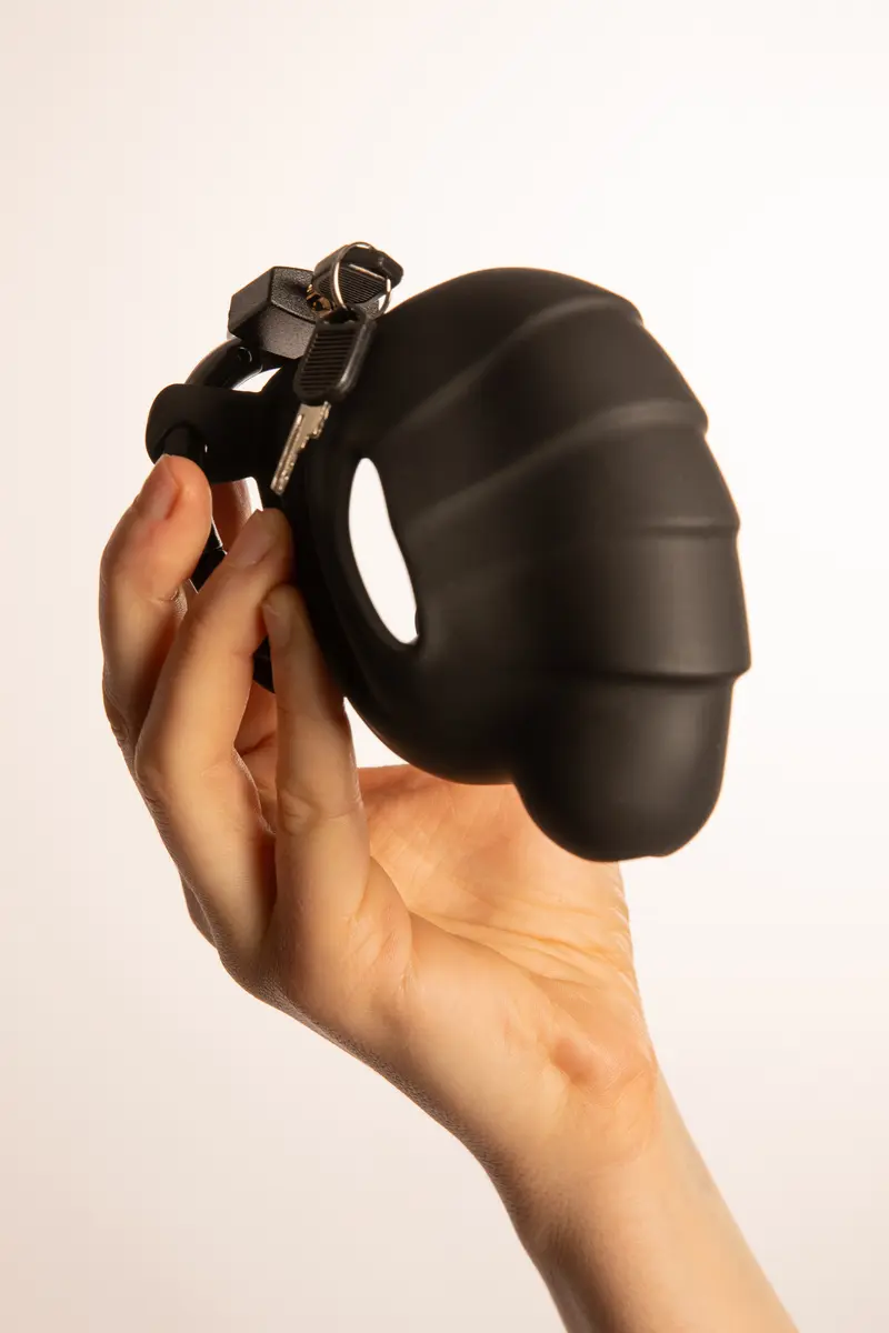 Gabbia per Pene & Testicoli in Silicone