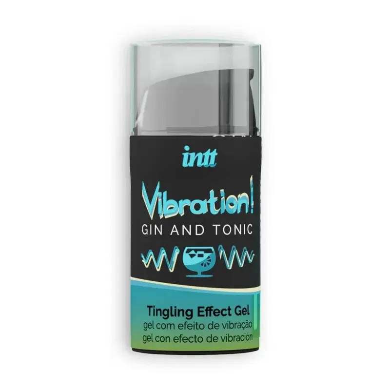 Gel Stimolante Con Effetto Vibrante - Gusto Gin Tonic