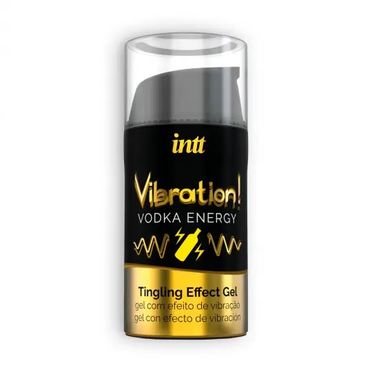 Gel Stimolante Con Effetto Vibrante - Gusto Vodka