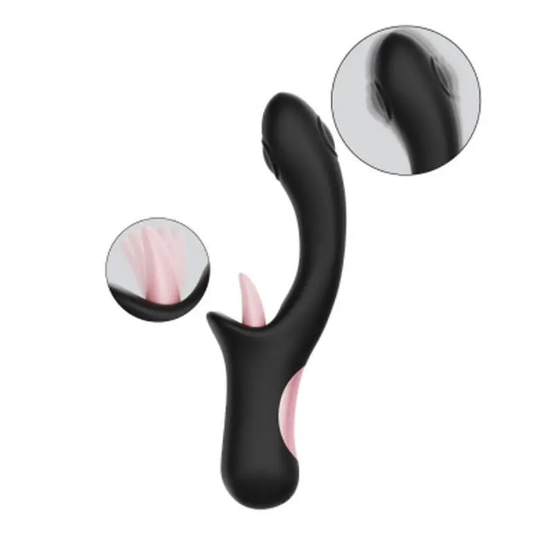 Gemma Vibratore Rabbit Con Lingua e Pulsazione – Vibratore Vaginale