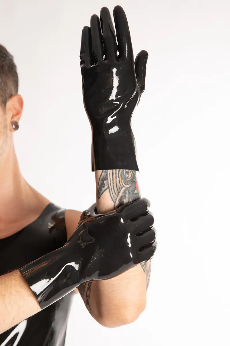 Guanti Corti in Latex