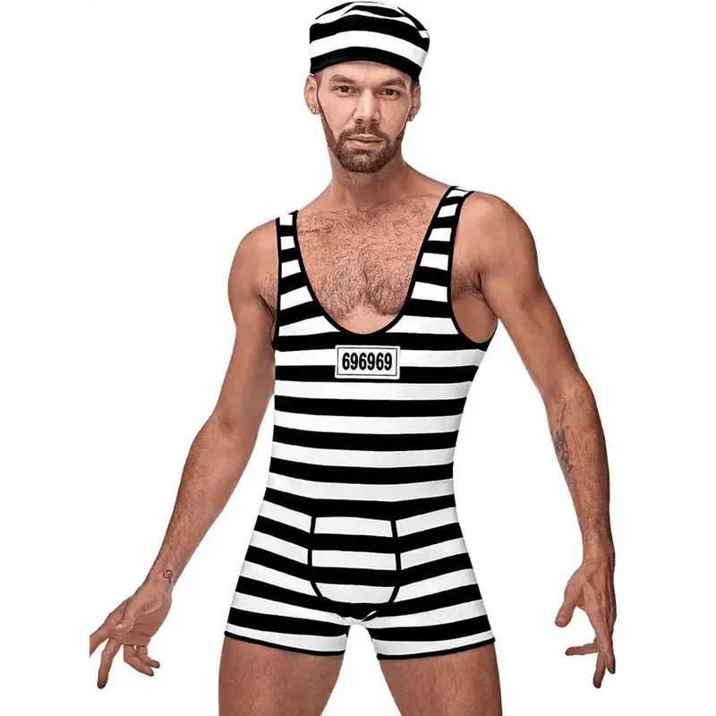Hard Time Costume Sexy da Prigioniero