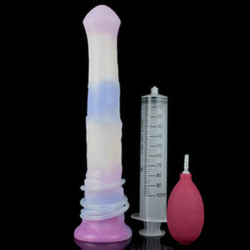 Horse anal dildo Squirting