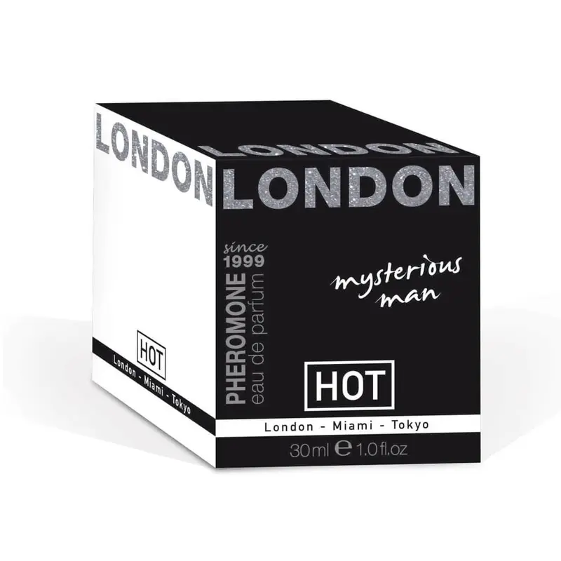 HOT Pheromone Parfum London Mysterious Man 30 ml – Profumo ai Feromoni da Uomo