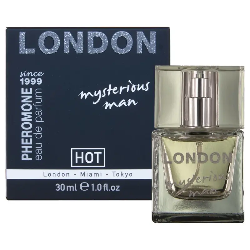 HOT - PROFUMO AI FEROMONI LONDRA UOMO MISTERIOSO 30 ML