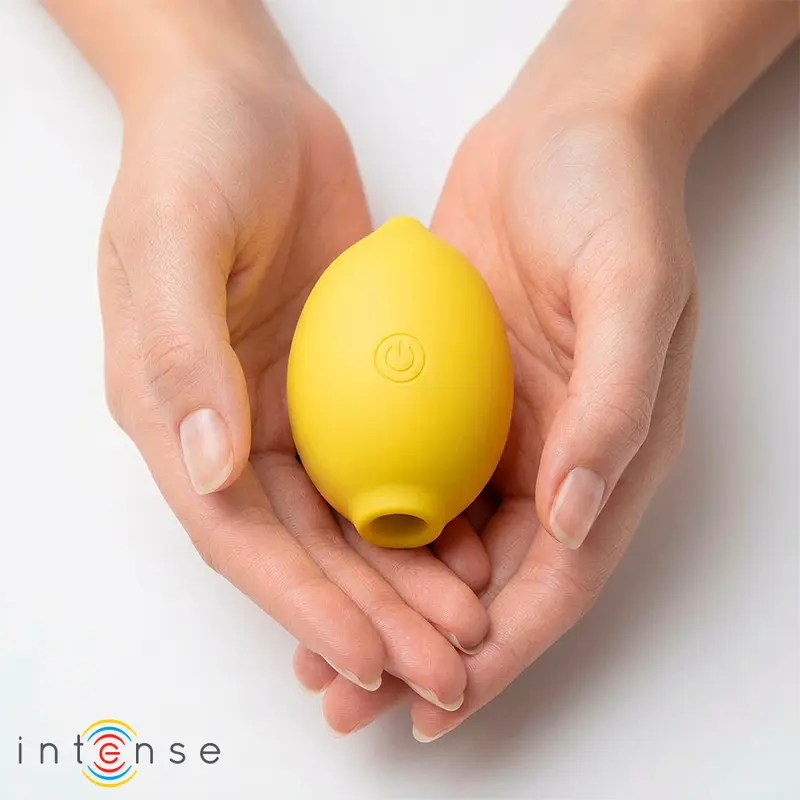 INTENSE - MONI STIMOLATORE CLITORIDE A SUZIONE LEMON